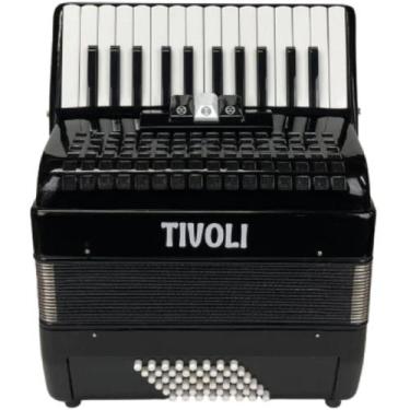 Imagem de Acordeon 26 Teclas 48 Baixos Preto - Tivoli