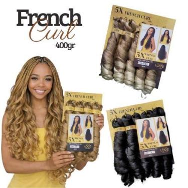 Imagem de Cabelo Sintético French Curl 400g 60cm - BreedLove, 1