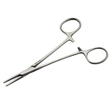 Imagem de Pinça Halstead Mosquito Hemostática Reta (12,5 cm) - Fava