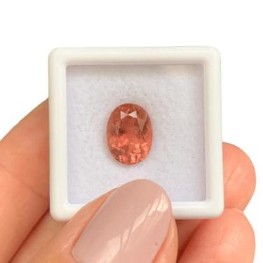 Imagem de Turmalina Vermelha Oval 3,24ct - ENE2ESE
