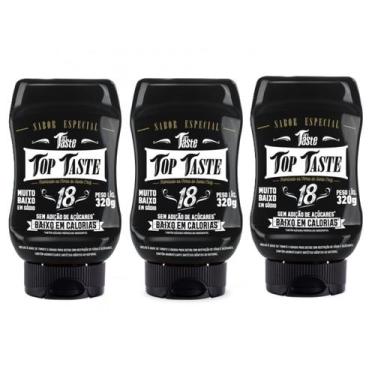 Imagem de 3x Molho Top Taste - Mrs Taste 320g - Smart Foods