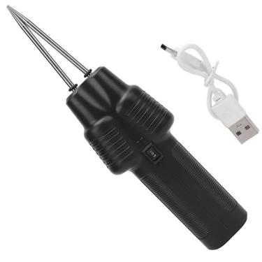 Imagem de Depenador Elétrico de Aves BSL3715 Motor Duplo Recarregável USB Portátil Preto Braslu