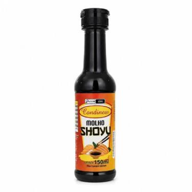 Imagem de Molho Shoyu 150ml Condinew Toque Salgado Sushi Yakisoba Refogados Trad