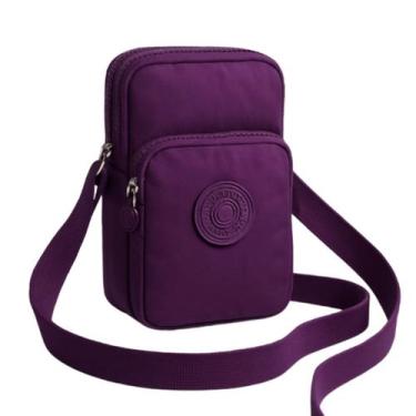 Imagem de Bolsa Transversal Shoulder Bag Porta Celular Cartão Viagem - Dexin, Ro