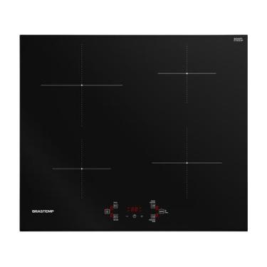 Imagem de Cooktop de Indução Brastemp 4 Bocas BDJ60BE, Preto, 220V