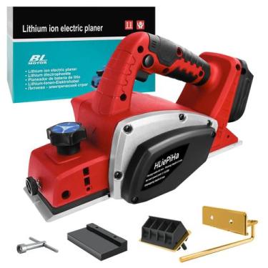 Imagem de Plaina Sem Fio HLiePiHa 82mm Brushless 15000 RPM
