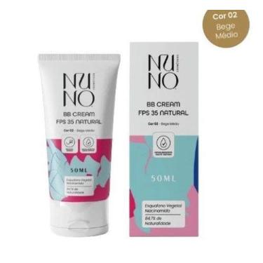 Imagem de Bb cream fps natural cor 02 bege medio 50ml nuno