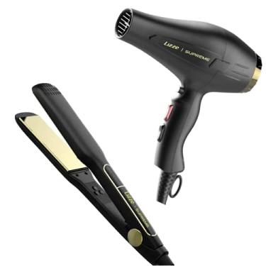 Secador de Cabelos Profissional para Salão e Barbearia Lizz Supreme 2600w  de Potência Leve, Ergonômico com ar frio Volta