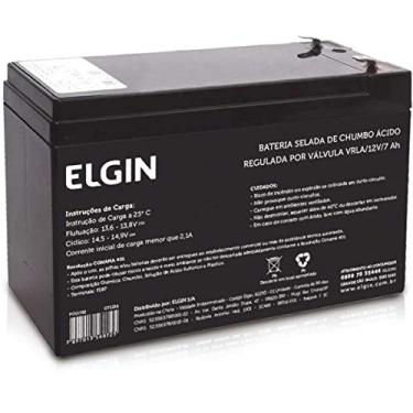 Imagem de Bateria Selada, Elgin, 12V, Chumbo, Vrla, 7Ah