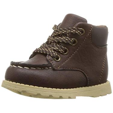 Imagem de Carter's Bota masculina unissex da marca marrom, Marrom, 8 Toddler