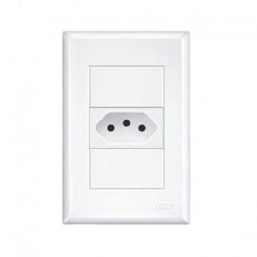 Imagem de Conjunto 4X2 Tomada Simples 20A Evidence - Fame