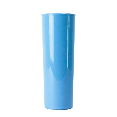 Imagem de Copo Long Drink Slim 300ml Azul em Polipropileno Linha Tendência VEM