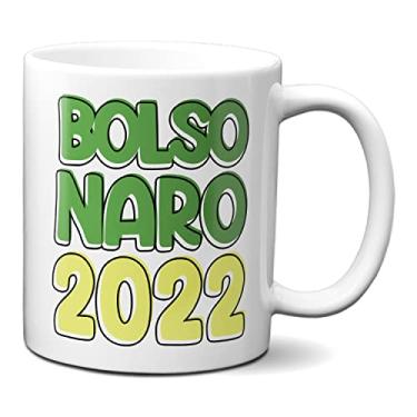 Imagem de Caneca Presente Crativo Presidente Bolsonaro 2022 (Branca)