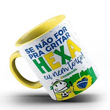 Imagem de Caneca Flork Futebol seleção Brasil Nem torço 2