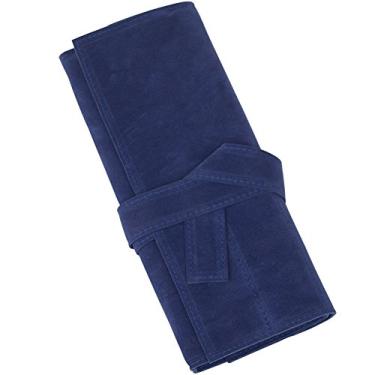 Imagem de Bolsa de tesouras de salão de microfibra de tecido de microfibra para cabeleireiros de barbeiro estilosos, CC6027JDB2-3, Royal Blue