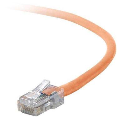 Imagem de Belkin - Cabo Patch - Rj-45 (M) - Rj-45 (M) - 3 Pés - Utp - Cat 5E - Laranja - B2B - Omniview Smb 1X16, Smb 1X8, Omniview Ip 5000Hq, Omniview Smb Cat5 Kvm Switch 3 Pés Laranja