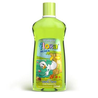 Imagem de Shampoo Infantil Cabelos Claros Flora Nenen 100ml