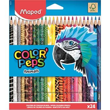 Imagem de Lápis de Cor, Maped, Color Peps Animals, 24 Cores
