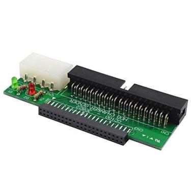 Imagem de GODSHARK Adaptador IDE para PC de mesa, disco rígido HDD de 2,5 polegadas de 44 pinos ou SSD para cartão conversor de porta PATA de 40 pinos de 3,5 polegadas