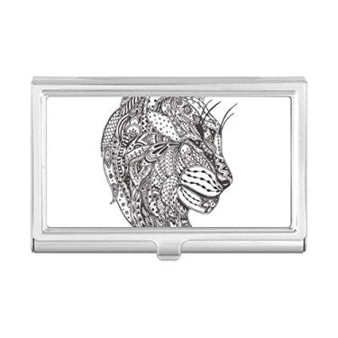 Imagem de Porta-cartões de visita silencioso com tinta humana de gato