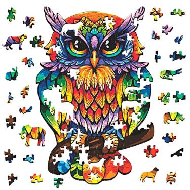 Imagem de Quebra-cabeça de Madeira Decorplay - A Coruja da Sabedoria