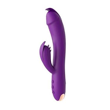 Imagem de Vibrador de Coelho Para Mulher Dupla Estimulação Clitóris Silicone Feminino Ponto G Brinquedos Sexuais Zatla Shop