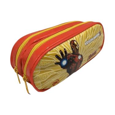 Imagem de Estojo 2 divisórias zíper Avengers Homem de Ferro DAC