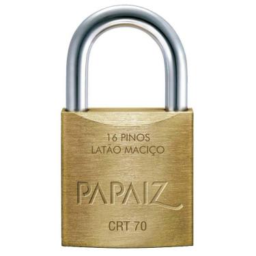 Imagem de Cadeado Tetra Chave CRT 70mm Papaiz