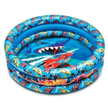 Imagem de Piscina de Bolinhas Fun Inflável Hot Wheels Com 25 Bolinhas