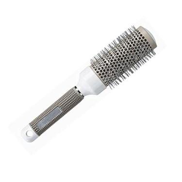 Escova secadora de cabelo, secador de cabelo 2 em 1 e volumizador de íons  negativos para alisamento de salão de ar quente reduz o frizz e design
