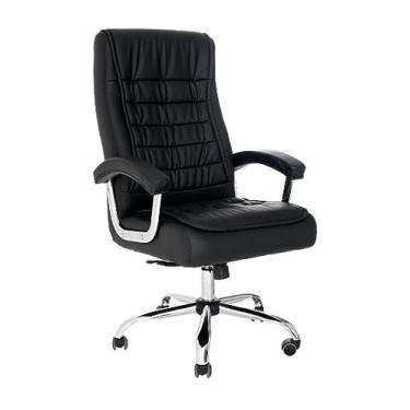 Imagem de Cadeira de Escritório Presidente Big Munique Confort Base Giratória com Molas Ensacadas - Preto