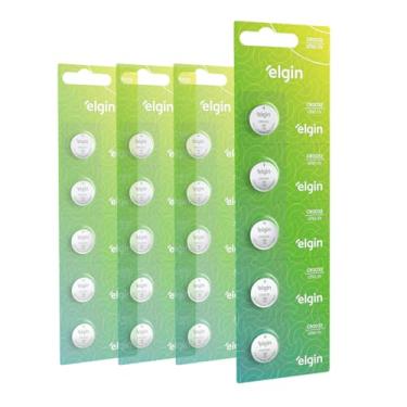 Imagem de Bateria/Pilha Tipo Moeda CR2032 4 Cartelas C/5 unidades Elgin