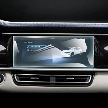 Imagem de PACSCI  Filme de navegação GPS do carro Tela LCD Película protetora de vidro temperado Anti-scratch Film Acessórios refit, para Fencon ix7 2020-2023