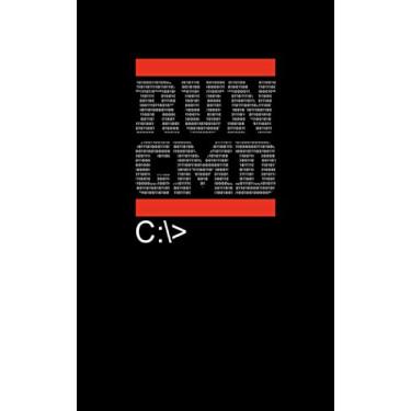 Imagem de Run CMD: Fun and Nerdy notepad, show your humorous side, hacker/network/sysadmin/geeky pocket size notepad