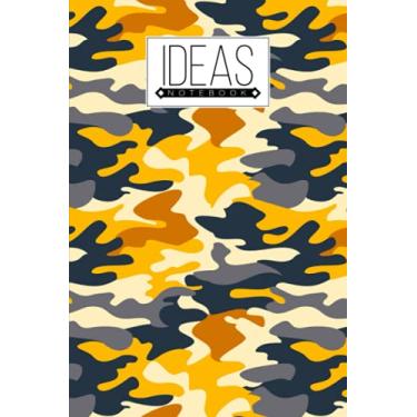 Imagem de Ideas Notebook: Premium Camo Print Cover Ideas Notebook, Ideas Journal/Mini Ideas Notebook/Pocket Idea Log Book 120 Pages - Size 6" x 9" by Bernard John