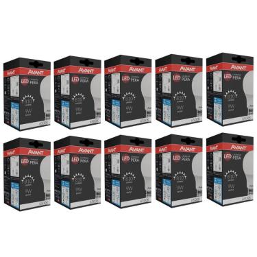 Imagem de Lâmpada Led 9w Bulbo A60 Soquete E27 6500k Branca Fria Avant