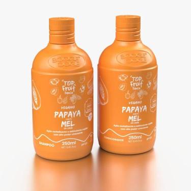 Imagem de Kit Top Fruit Shampoo + Condicionador Papaya Com Mel 250 Ml - Boogie O