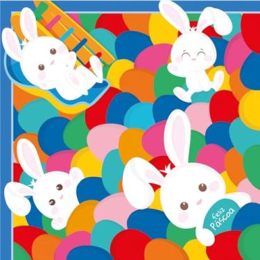 Imagem de Embalagem para Ovo de Páscoa, 24 X 24 cm, Piscina de Ovos, Embalagem com 25 Unidades, Cromus