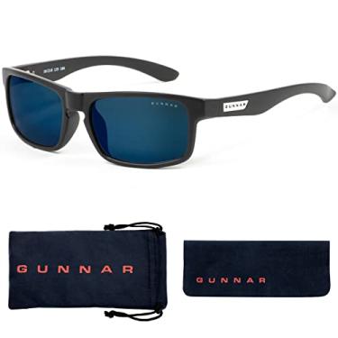 Imagem de Blue Light Blocking Sunglasses |Enigma/Onyx by Gunnar | 90% Blue Light & Sun Protection (Blocks 100% UVA/UVB/UV Light), Non-Polarized Sunglasses