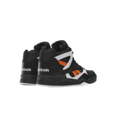 Imagem de Reebok Tênis masculino Royal BB4590 Fitness Lifestyle de cano alto, Smash laranja/preto/branco, 9.5 Women/9.5 Men