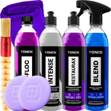 Imagem de Kit Profissional Vonixx V-floc Intense Restaurax Cera Blend