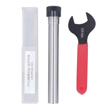 Imagem de Suporte de Mandril de Pinça Er16a, Haste de Extensão de Ferramenta de Haste Reta Com Caixa de Armazenamento de Chave para Fresadora Cnc