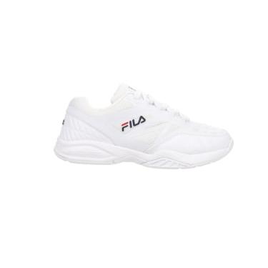 Imagem de Fila Tênis infantil unissex Axilus Jr, Branco/Branco., 1 Little Kid