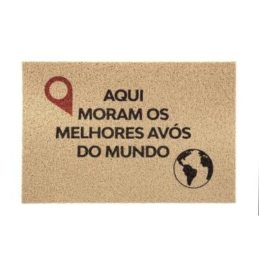 Imagem de Capacho Vinil Super Print Melhores Avos 40cmx60cm Kapazi