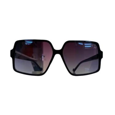 Imagem de Óculos Feminino De Sol Celeste Proteção UVA E UVB Com Case Antiqueda (Preto)