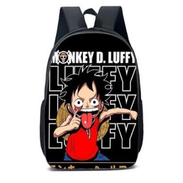 Imagem de MOCHILA ESCOLA INFANTIL JUVENIL ANIME LUFFY-Unissex