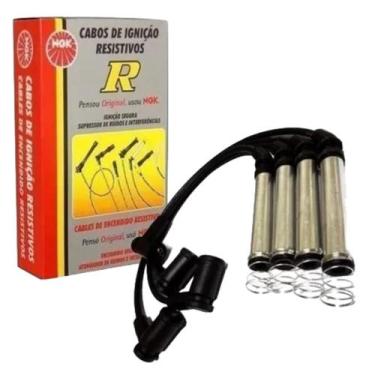 Imagem de Jogo De Cabo Vela Carro Fiesta Ka 1.6 8v Zetec Rocam - NGK