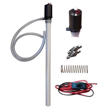 Imagem de Bomba Elétrica 12V para Transferência de Óleo Diesel 20 L/min Mangueir