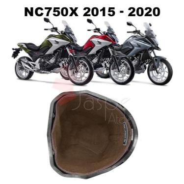 Imagem de Forração Honda NC 750X 2015 Baú Forro Marrom Scooter - Jaspe Ateliê, L
