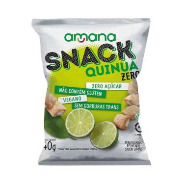 Imagem de Snack Quinua Zero Recheado Sabor Limão Amana 40g